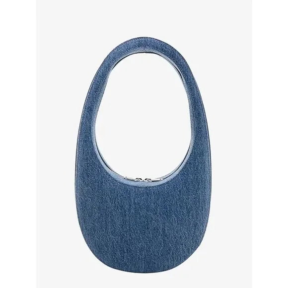 COPERNI WOMAN  Denim shoulder bag - Picture 2 of 4
